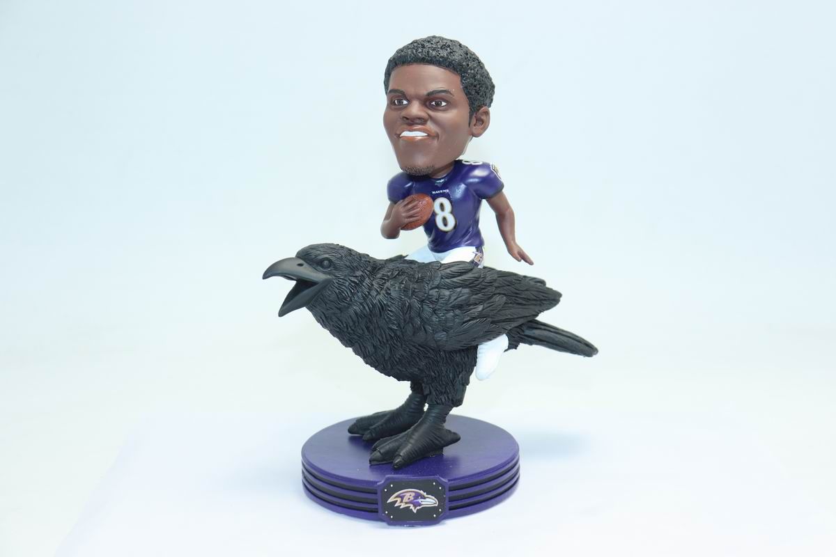 NFL MVP Lamar Jackson riding a raven has been added to the